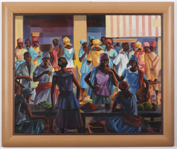 Pintura óleo sobre tela